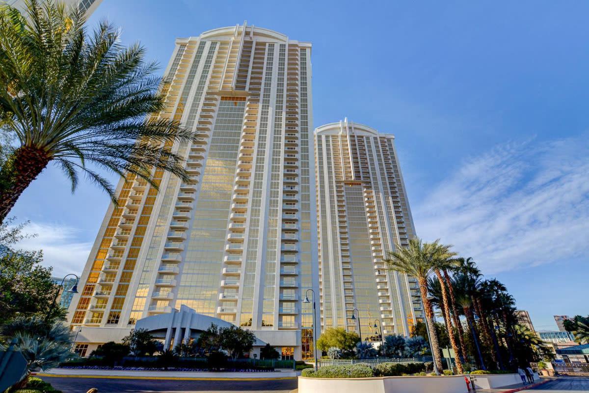 Mgm Signature-30-705 F1 Track & Strip View Balcony 拉斯维加斯 外观 照片