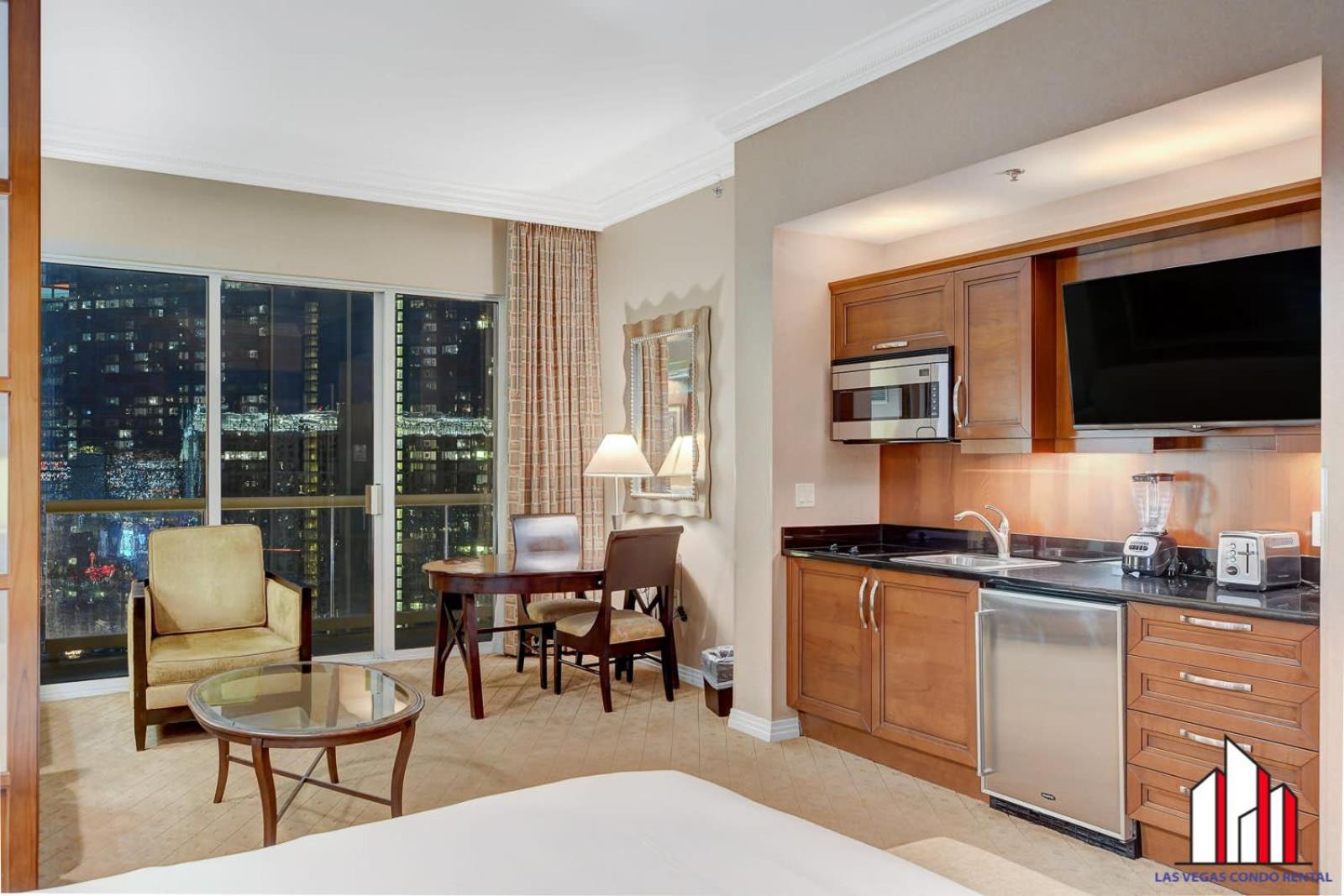 Mgm Signature-30-705 F1 Track & Strip View Balcony 拉斯维加斯 外观 照片