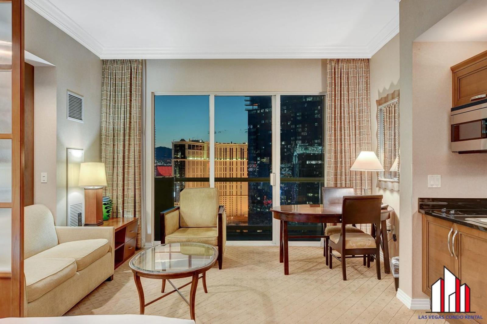 Mgm Signature-30-705 F1 Track & Strip View Balcony 拉斯维加斯 外观 照片