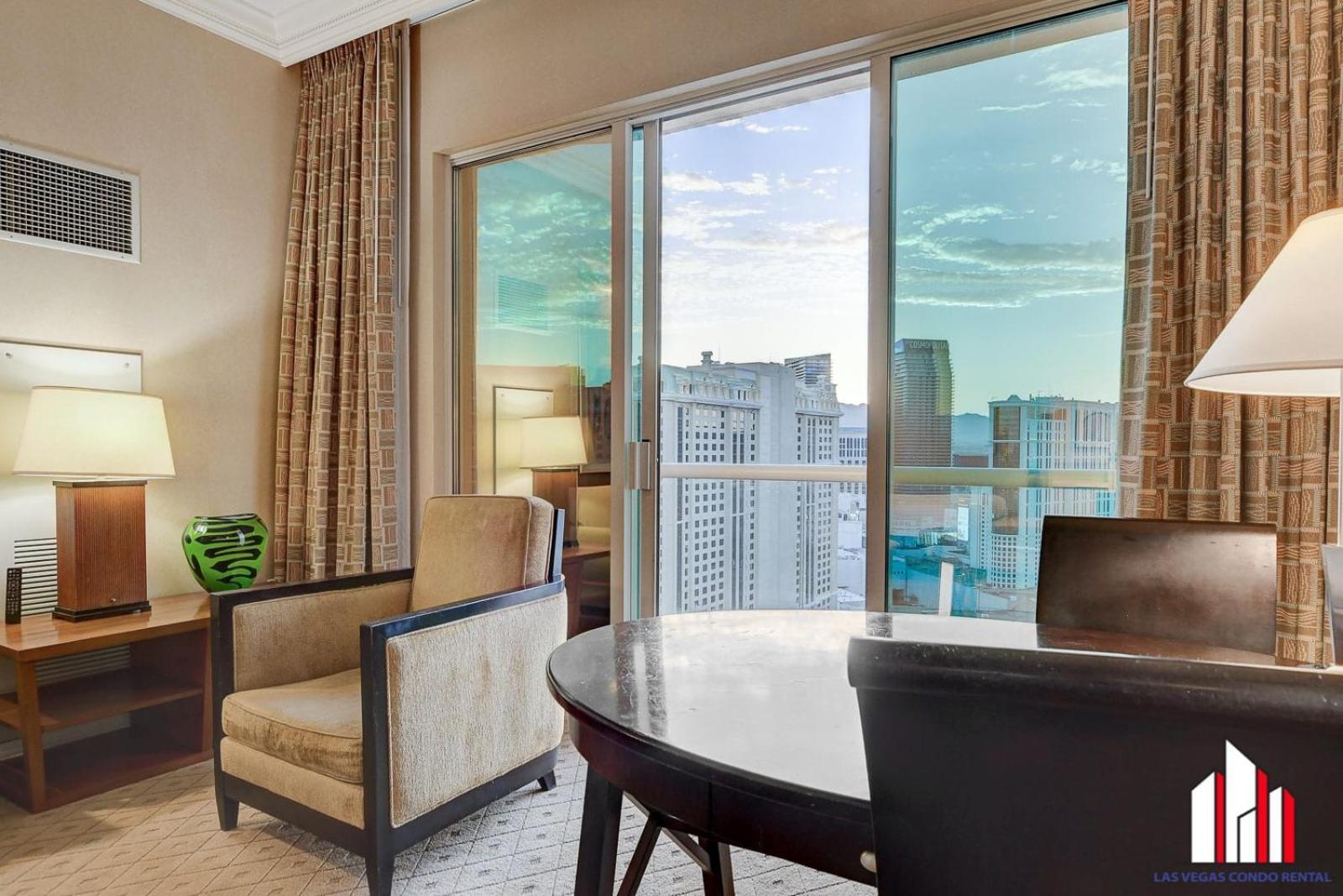 Mgm Signature-30-705 F1 Track & Strip View Balcony 拉斯维加斯 外观 照片