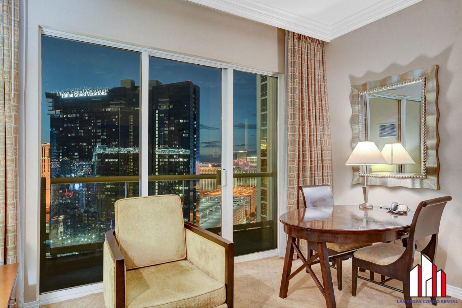 Mgm Signature-30-705 F1 Track & Strip View Balcony 拉斯维加斯 外观 照片